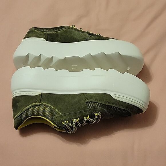 BRAND NEW UGG MARIN MEGA LACE HERITAGE BRAID PLATFORM SNEAKERS S2 - Picture 8 of 16